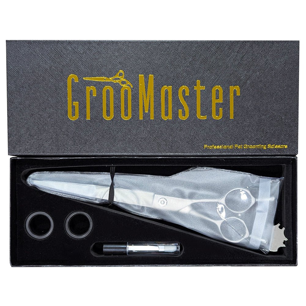8” Curved Shears – Japanese 440C Steel - Grooming Accessories