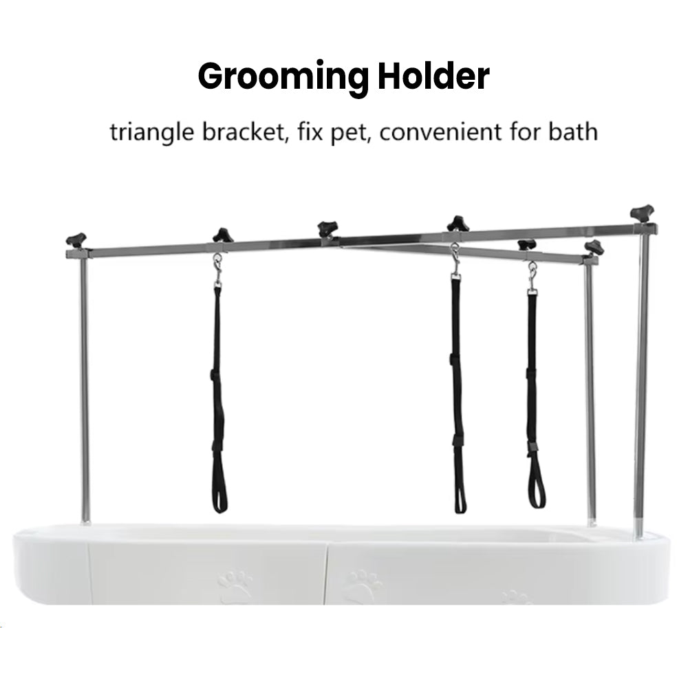 H - 112 Electric Lift Plastic Tub - Grooming Bathtub
