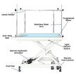 N - 142 LED Top Grooming Table - Grooming Table