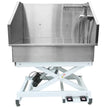 H - 905E Stainless Steel Electric Lifting Tub - Small - Grooming Bathtub