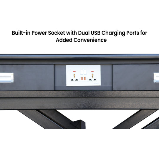 Sturdy grooming table with USB Charging point  & Sockets