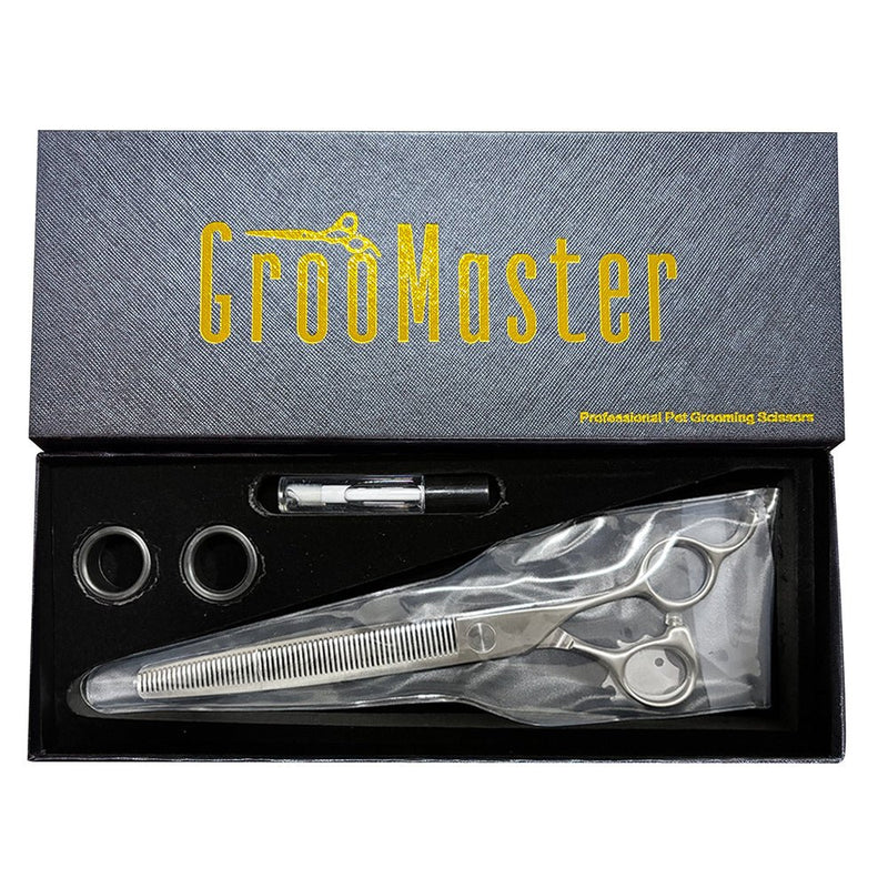 GrooMaster 8” Thinning Shears – Seamless Blending & Texture Control - Grooming Accessories